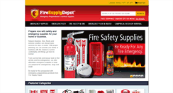 Desktop Screenshot of firesupplydepot.com